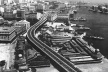 Viaduto da perimetral passando por cima do mercado municipal