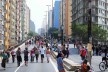 Minhocão no domingo<br />Foto Felipe SS Rodrigues 