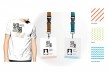 Concurso nacional para a marca do UIA Rio, terceiro lugar. Aplicação em produtos diversos. Victor Buck / Dito Criativo Design