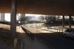 Com o passeio à margem do Rio Hull inconcluso, o percurso entre o Musem Quarter e The Deep torna-se mais complicado e pouco turístico<br />foto André Fontan Köhler 