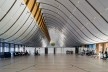 Sarah Brasília Lago Norte, ginásio de fisioterapia, Brasília DF<br />Foto Nelson Kon  [LIMA, João Filgueiras (Lelé). "Arquitetura - uma experiência na área da saúde"]
