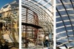 The Bubble. Montagem no canteiro de obras. Arquiteto Bernhard Franken