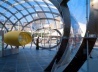 The Bubble. Vista exterior do pavilhão. Arquiteto Bernhard Franken