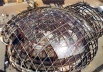 The Bubble. Montagem no canteiro de obras. Arquiteto Bernhard Franken