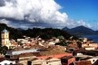 Panorama de São Francisco do Sul e baía da Babitonga, detalhe<br />Foto Esdras Araujo Arraes 