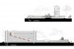 Concurso Sistema Fecomércio‐RS, cortes da primeira etapa. V.A. Arquitetura / Emerson Vidigal, 1º lugar, 2011