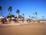 Barracas de praia na praia de Pituaçu - Salvador, BA<br />Foto do autor 
