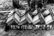 Fabricação de painéis de escada [Acervo Joan Villà]