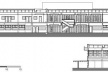 Edifício da Reitoria. Cortes longitudinal e transversal<br />Imagem dos autores do projeto 