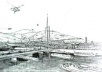 Broadacre City, perspectiva artística [dasun2.epfl.ch/thu/Wright.pdf]