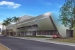 Concurso de Propostas Arquitetônicas para o futuro SESC Guarulhos, 9º lugar. Batagliesi Arquitetos + Designers<br />Desenho autores 