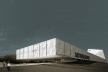 Concurso Internacional para Projeto Arquitetônico do Museu Exploratório de Ciências da Unicamp, acesso, 1º lugar. Arquitetos Reinaldo Nishimura, Daniel Corsi e Dani Hirano, 2009<br />Imagem equipe 
