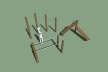 Modelo 3D - Academia<br />Imagem dos autores do projeto 