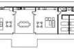 Casa de praia em Bingi Point, planta<br />Desenhos: A. Guerra 