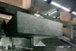 Marcello Fragelli no balcão da escada na Estação Liberdade de Metrô, São Paulo<br />Foto divulgação  [Acervo do arquiteto]