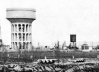   Depósito Elevado de Plaza de Castilla, estado final 1951