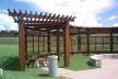 <br />Parque do Forte, pérgula e banco  [Foto Rosa Kliass]