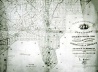 A modernização inicial mantém a importância da Baía e da península. O Boulevard de circunvalação define os limites da cidade dentro dos territórios Centrais até este momento. Plano Topográfico de Montevideo. La Vieja, Nueva y Novísima Ciudad. 1872. Franci