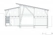 Centro Cultural Chamanga, corte, San José de Chamanga, Esmeraldas, Ecuador, 2018. Atarraya Taller de Arquitectura, Opción Más Chamanga, Universidad de Ciencias Aplicadas de Munich, Universidad Estatal de Portland y Universidad de Tokio<br />Imagen divulgación  [Atarraya Taller de Arquitectura]