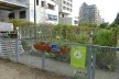 Parque Martin Luther-King Park: Oferece uma variedade de ambientes que conciliam biodiversidade, drenagem natural e filtragem das águas das chuvas, recreação e hortas para estudantes. <br />Foto Cecilia Herzog 