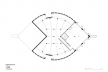 Bocaina House, basement plan, São José do Barreiro SP, 2021. Architects Ana Altberg and Cesar Jordão<br />Imagem divulgação/disclosure image  [Acervo/collection Ana Altberg e Cesar Jordão]