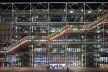 Centre Georges Pompidou, Beaubourg, à noite, após o fechamento<br />Foto Jean-Pierre Dalbéra  [Wikimedia Commons / Wikimedia Commons / CC 2.0]