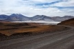 Paisagem vista da estrada solitária para o Paso de Sico, Chile <br />Foto José Tabacow 