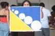 Concepção, construção e instalação da bandeira/fronteira<br />Foto divulgação 