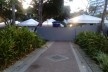 O interior da praça Campo Grande ocupado pelas instalações de apoio para o carnaval. As vias que são normalmente utilizadas por moradores da cidade para corrida e caminhada se encontram interditadas<br />Foto Volha Yermalayeva Franco 