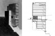 Figura 10 – Le Corbusier, Edifícios para alugar em Argel, Projeto Ponsik, 1933. O pilotis junto ao acesso da edificação possibilita manter as visuais naturais existentes  [MONTEYS, Xavier. Le Corbusier. Obras e projectos. Barcelona, GG, 2005, p. 97]