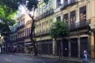 A esvaziada rua da Carioca em dia útil de julho de 2019<br />Foto Gabriel Verinaud Soares 