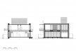 Casa D, cortes BB e CC, Praia Alegre, Penha SC Brasil, 2014. Arquiteto Pablo José Vailatti / PJV Arquitetura<br />Imagem divulgação  [PJV Arquitetura]