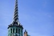 Espirais em forma de Dragão no prédio da antiga Bolsa, Copenhague, Dinamarca<br />Foto Cristina Meneguello 