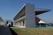 Arena de Tiro ao Prato,vista posterior<br />Imagem dos autores do projeto 