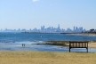 Skyline de Melbourne, visto de Brighton<br />Foto Gabriela Celani 