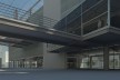 Vista interna. Centro de Arte Digital. TFG Tássia De Los Reyes Clemente.<br />divulgação 