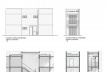 Cortes e elevações. Concurso Habitação para Todos,CDHU.Sobrados - 2º Lugar.<br />Autores do projeto 