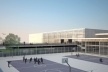 Concurso de Propostas Arquitetônicas para o futuro SESC Guarulhos, 4º lugar. Escritório Libeskind Llovet Arquitetos<br />Desenho do escritório 