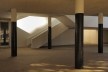 Escola Marquesa de Alorna, vista para o pátio, a partir da escadaria principal da escola, restaurada, Lisboa, 2008-2012<br />Foto Laura Castro Caldas & Paulo Cintra 