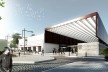 1º lugar Concurso Mercado Público de Lages, perspectiva externa, Lages. Escritórios Zulian Broering + Zanatta Figueiredo<br />Imagem divulgação 