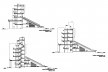 Arquibancada Palco - cortes transversais [Desenho do escritório]