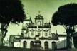 Fachada principal do Convento de Santo Antônio, Cairu BA, década de 1940/1950<br />Foto Edgard Antunes  [Iphan, 7aSR – Salvador, Série Igrejas e Conventos, Cairu. Cx 11.2]
