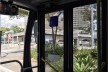 Paço municipal de Santo André visto do ônibus elétrico<br />Foto Abilio Guerra 