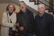 Nadia Somekh, Renato Anelli e Luiz Fisberg, festa de lançamento do livro “Abrahão Sanovicz, arquiteto”, IAB/SP, 22 ago. 2017<br />Foto Fabia Mercadante 