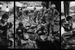 “O inferno de Bosch segundo Sebastião Salgado”, tríptico 9, fragmentos da exposição fotográfica “Gold – Mina de Ouro Serra Pelada”<br />Fotomontagem de Abilio Guerra 