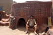Renato Barbieri na aldeia de Tiébélé, Burkina-Faso<br />Foto divulgação 