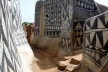Casas adornadas de barro, aldeia de Tiébélé, Burkina-Faso<br />Foto Renato Barbieri 