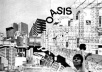 Ron Herron, Colagem Oasis, 1968. Magazine Archigram n. 8, Popular Pack , Londres, 1968 [Archigram Archives]