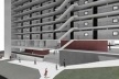 Perspectiva a partir da Praça Calos Gomes<br />Imagem dos autores do projeto 