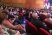 Plateia na homenagem a Paulo Mendes da Rocha, auditório Ruy Barbosa, Universidade Presbiteriana Mackenzie<br />Foto Abilio Guerra 